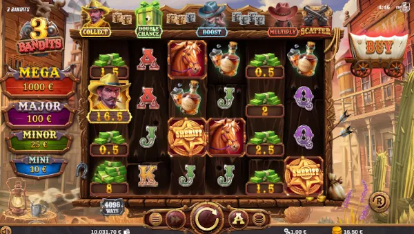 3 Bandits gameplay screenshot