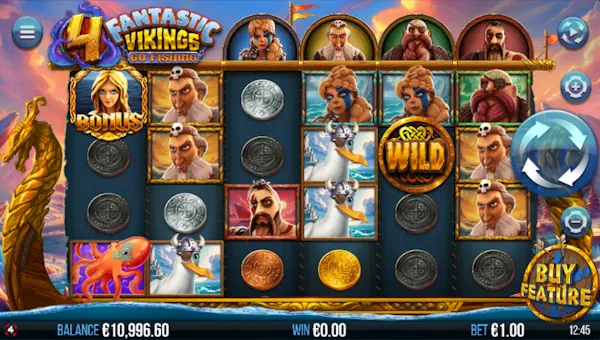 4 Fantastic Vikings Go Fishing gameplay screenshot