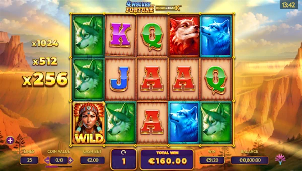 4 Wolves of Fortune DoubleMax bonus features