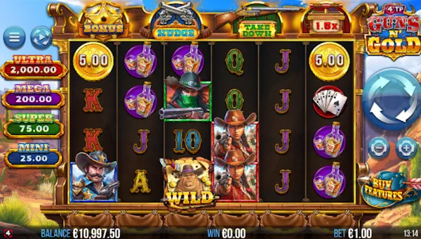 4TP Guns n Gold gameplay screenshot