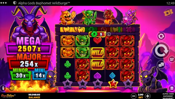Alpha Gods Baphomet gameplay screenshot