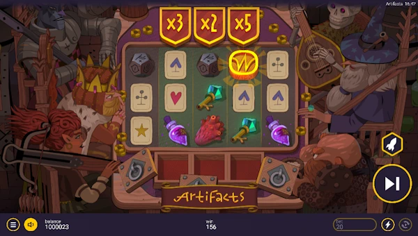 Artifacts gameplay screenshot