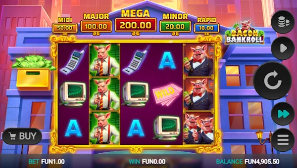 Bacon Bankroll gameplay screenshot