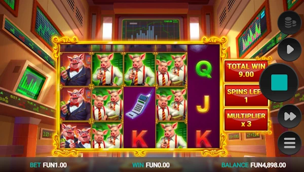 Bacon Bankroll bonus features