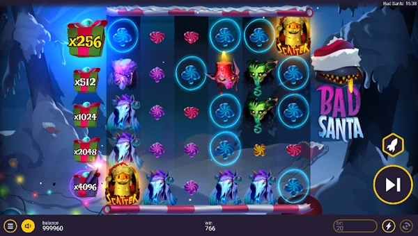 Bad Santa gameplay screenshot