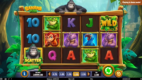 Banana Rush gameplay screenshot