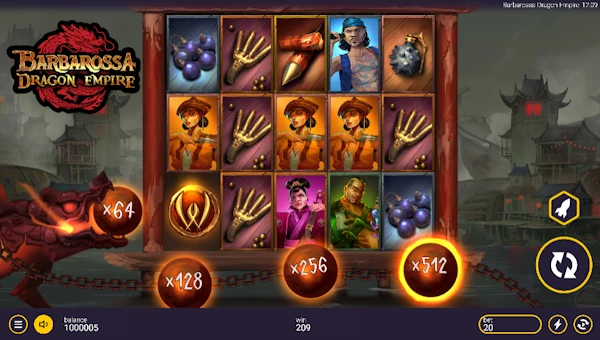 Barbarossa Dragon Empire gameplay screenshot