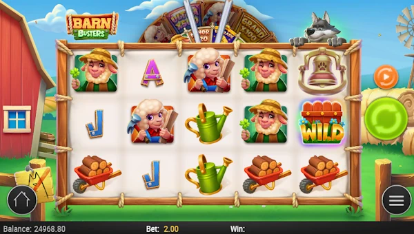 Barn Busters gameplay screenshot