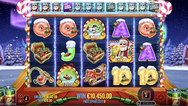 Big Bass Christmas Blast 1000 bonus features