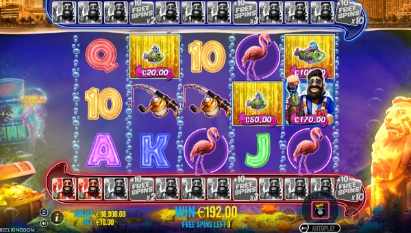 Big Bass Vegas 1000 bonus features