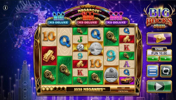 Big Bucks Deluxe gameplay screenshot