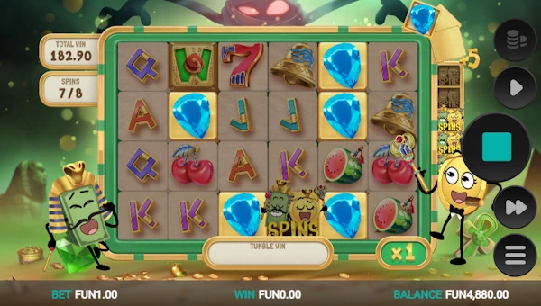 Bill and Coin 2 Mummy Mischief bonus features