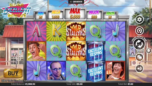 Bill and Teds Excellent Adventure gameplay screenshot