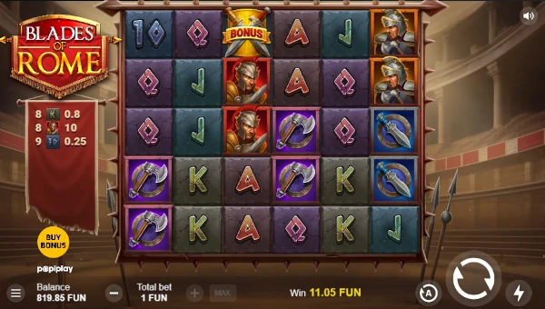 Blades Of Rome gameplay screenshot