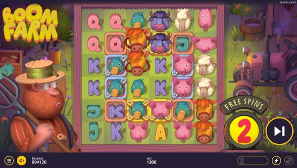 Boom Farm bonus features