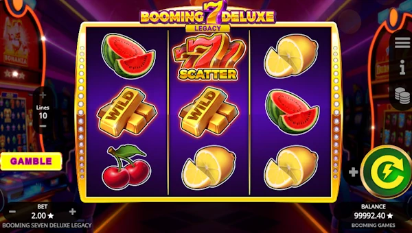 Booming 7 Deluxe Legacy gameplay screenshot