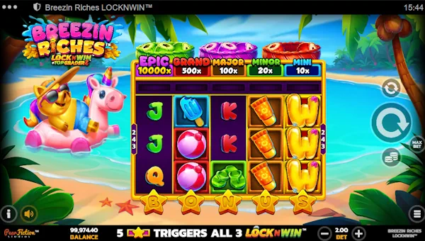 Breezin Riches gameplay screenshot