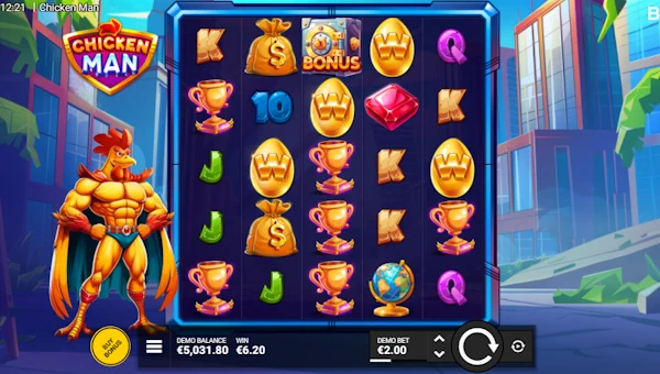 Chicken Man gameplay screenshot