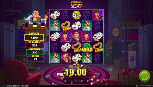Chunky Carlos Money Mania gameplay screenshot