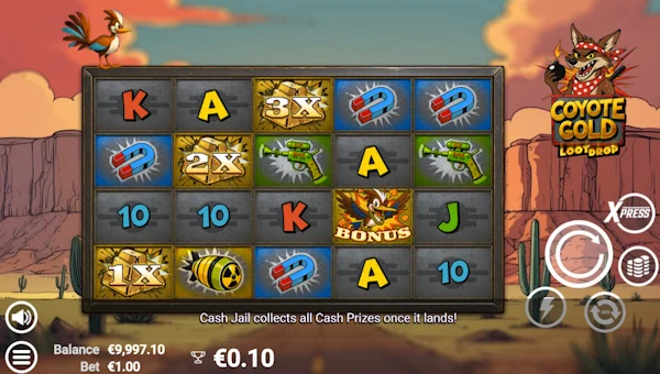 Coyote Gold gameplay screenshot