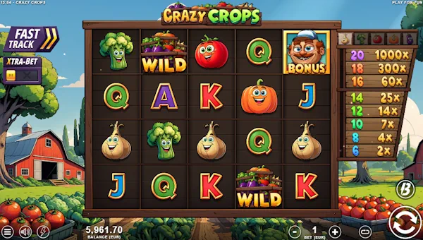 Crazy Crops gameplay screenshot