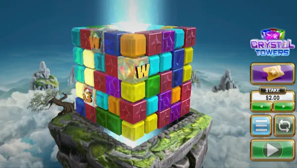 Crystal Towers gameplay screenshot