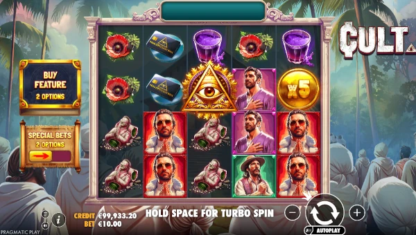 Cult gameplay screenshot