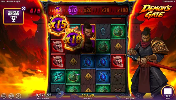 Demons Gate bonus features