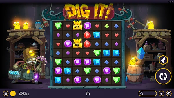 Dig It gameplay screenshot