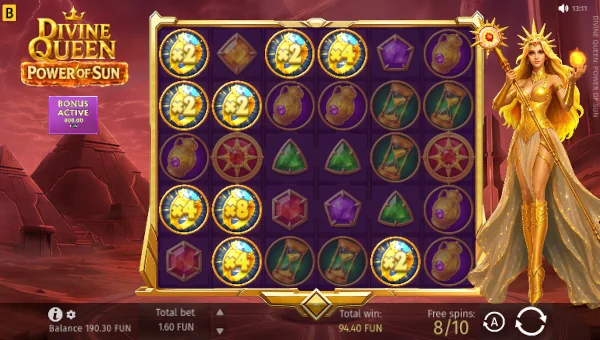 Divine Queen: Power of Sun bonus features