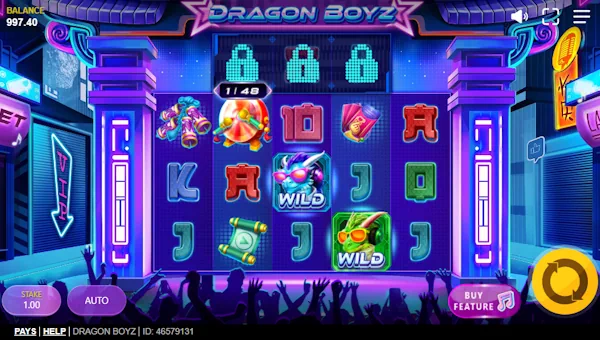 Dragon Boyz gameplay screenshot