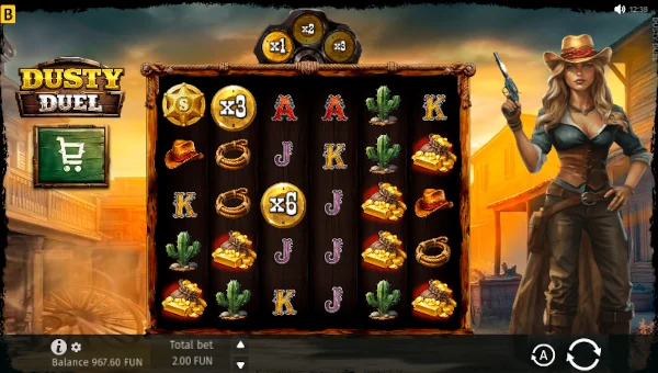 Dusty Duel gameplay screenshot