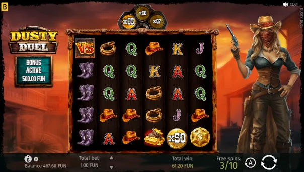 Dusty Duel bonus features