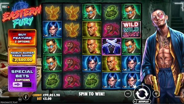 Eastern Fury gameplay screenshot