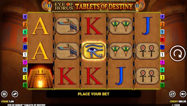 Eye of Horus Tablets of Destiny gameplay screenshot