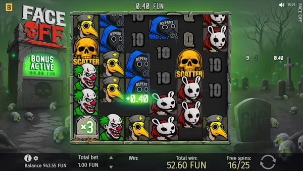 Face Off bonus features