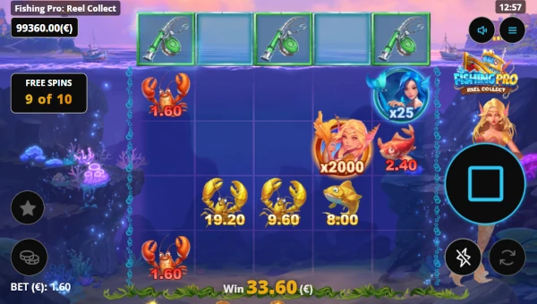 Fishing Pro Reel Collect bonus features