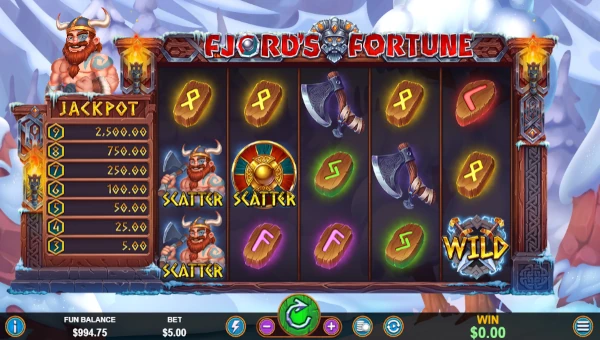 Fjords Fortune gameplay screenshot