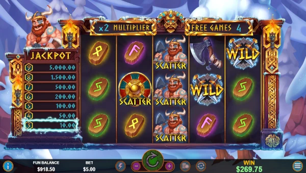 Fjords Fortune bonus features