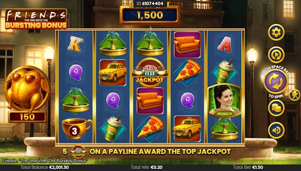 Friends The One With The Bursting Bonus gameplay screenshot