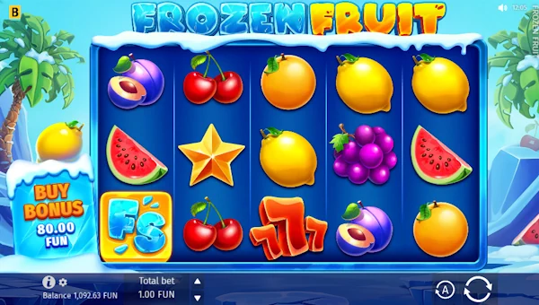 Frozen Fruit gameplay screenshot