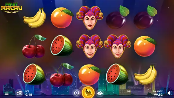 Fruit Macau gameplay screenshot
