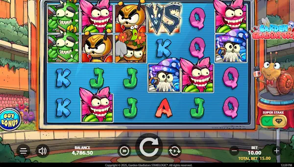 Garden Gladiators gameplay screenshot