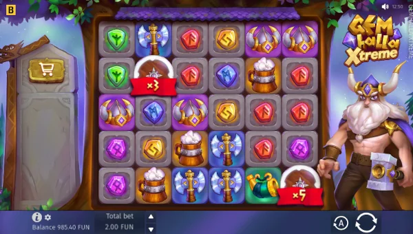 Gemhalla Xtreme gameplay screenshot