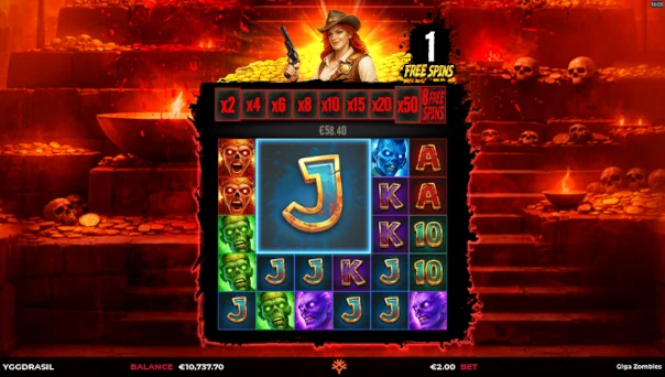 Giga Zombies GigaBlox bonus features