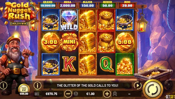 Gold Nugget Rush gameplay screenshot