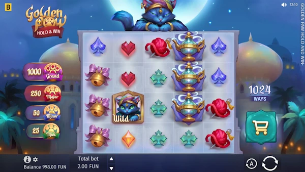 Golden Paw Hold and Win gameplay screenshot