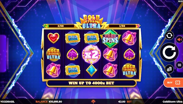 Goldstorm Ultra gameplay screenshot