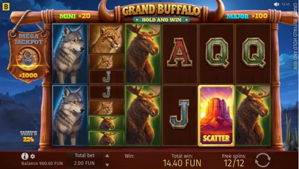Grand Buffalo gameplay screenshot