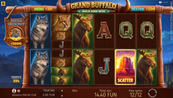 Grand Buffalo bonus features